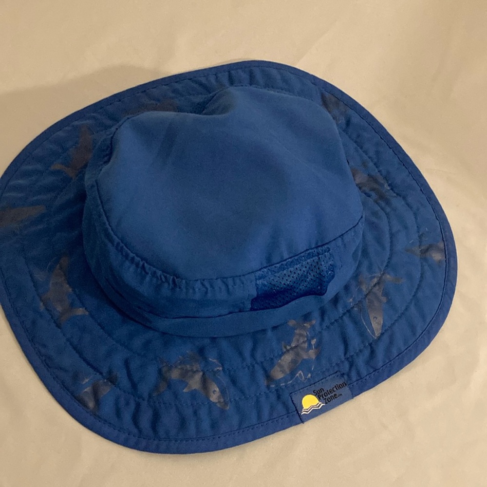 Sun Protection Zone Blue Hat